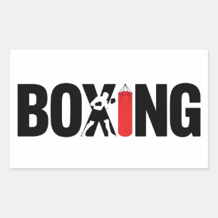 Boxen Rechteckiger Aufkleber