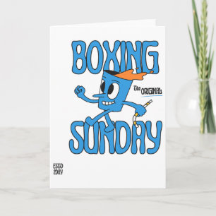 Boxen Sonntag Knockout Schlag Schwergewichtsmeiste Karte