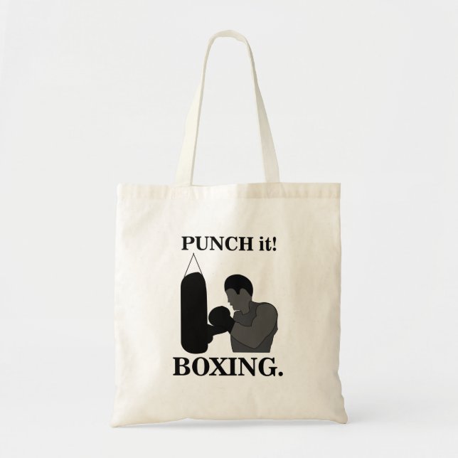 Boxen Sport Punch It Boxing Tragetasche (Vorne)