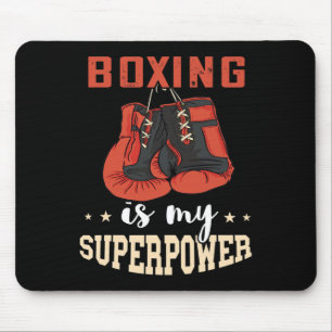 Boxen Superpower Boxhandschuhe Kickboxer Kickboxen Mousepad