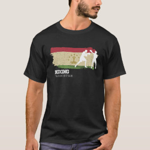 Boxen Tadschikistans Kampf Sportkämpfe Boxen T-Shirt