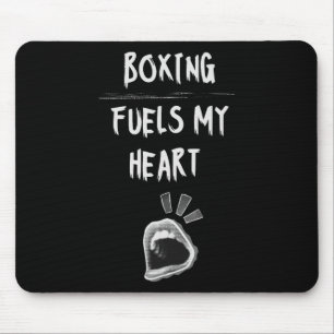 Boxen treiben mein Heart Punching Bag Gloves Worko Mousepad