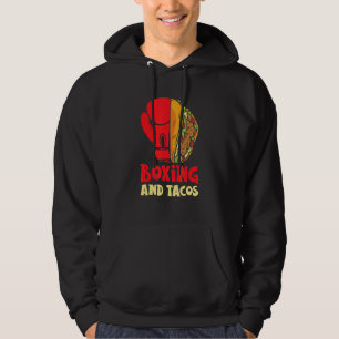Boxen und Tacos Jab Cross Hook Boxhandschuhe Boxe Hoodie