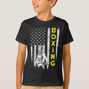 Boxen USA Flag 4. Juli Patriotic T-Shirt