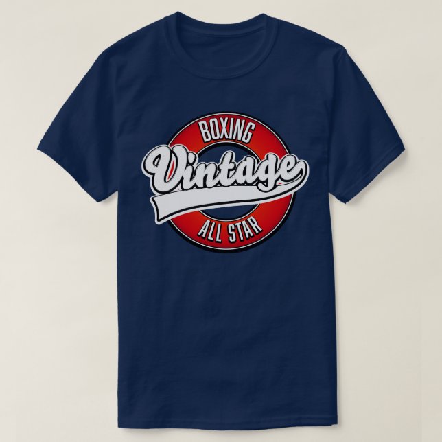 Boxen Vintag T-Shirt (Design vorne)