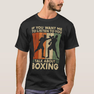 Boxen Vintager Retro, wenn Sie mir Gewollt haben, T-Shirt
