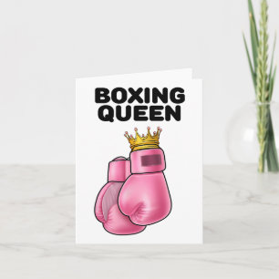 Boxen von Königinnen Frauen Boxermädchen Boxen 1 Karte