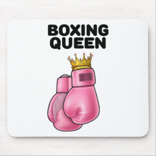 Boxen von Königinnen Frauen Boxermädchen Boxen 1 Mousepad