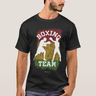 Boxen von Mali Combat Sport Fighting T-Shirt