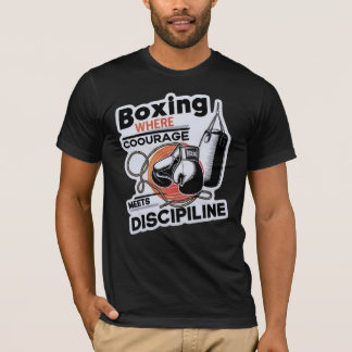 Boxen, wenn Mut auf Begehren trifft T-Shirt