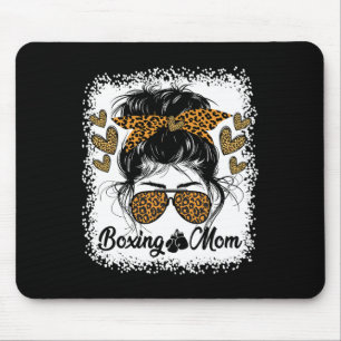 Boxende Mutter Boxen Mma Muay Thai Stylische Sport Mousepad