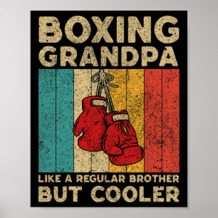 Boxender Ehemann Vintage Boxen Boxer Poster