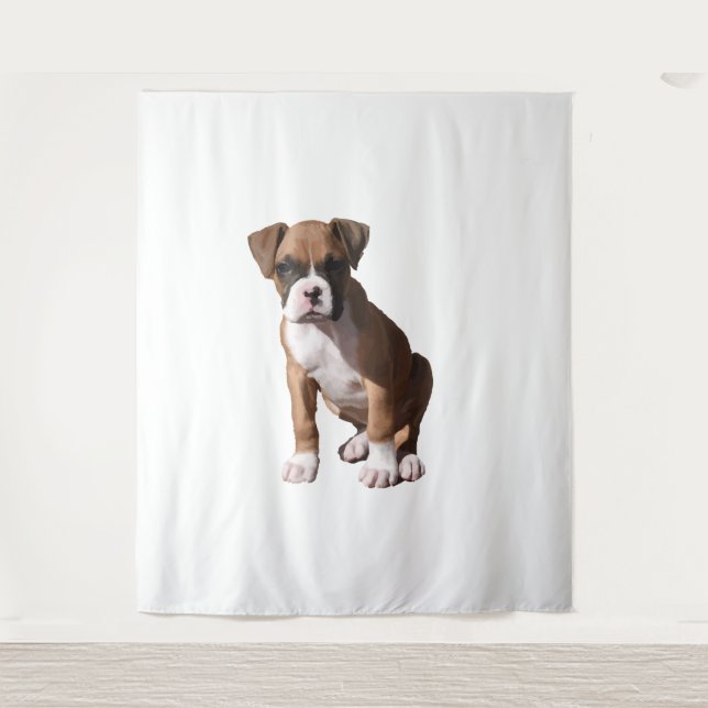 Boxer 1 wandteppich (Vorderseite)