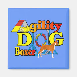 Boxer Agility Magnet