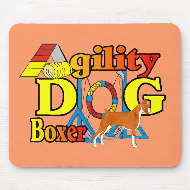 Boxer Agility Mousepad (Vorne)