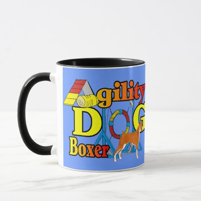 Boxer Agility Tasse (Links)