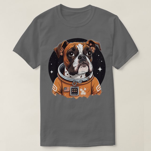 Boxer Astronaut 3 T-Shirt (Design vorne)