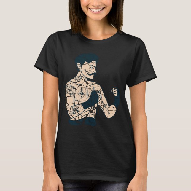Boxer Athlete oder Boxer T-Shirt (Vorderseite)