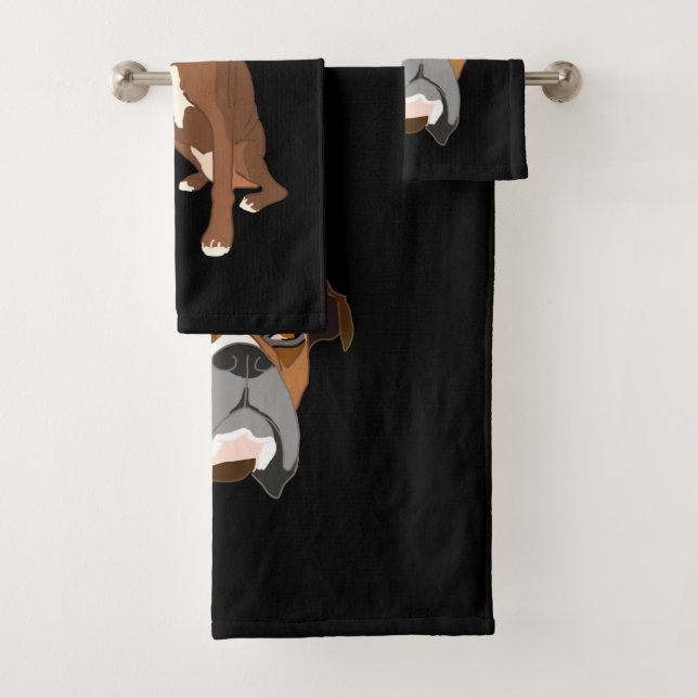 Boxer Badhandtuch Set (Insitu)