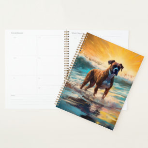 Boxer Beach Surfmalerei Planer