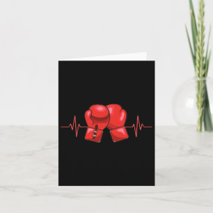 Boxer Boxen-Kickboxing-Boxhandschuhe Boxenkompe Karte