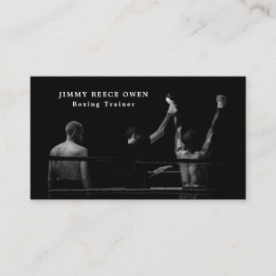 Boxer, Boxer, Boxer-Trainer Visitenkarte