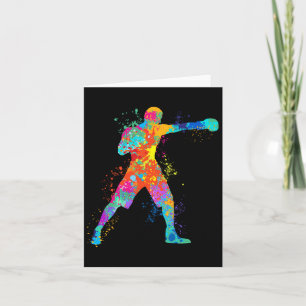 Boxer Boxer Coach Geschenk Boxsport Lover Ad Karte