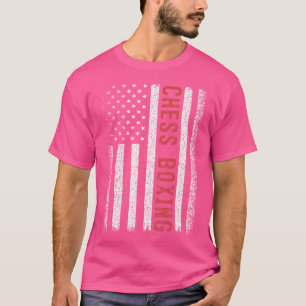 Boxer Boxing American Flag 4. Juli Boxer Novel T-Shirt
