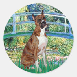 Boxer (br5) - Brücke Runder Aufkleber