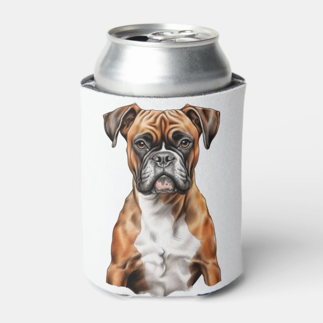 Boxer Buddies Niedlich Hunde Designs für Loyal Box Dosenkühler (Kanne Vorderseite)