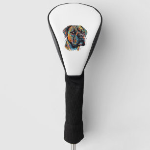 Boxer Buddies Playful Pup File Summary Digital Golf Headcover