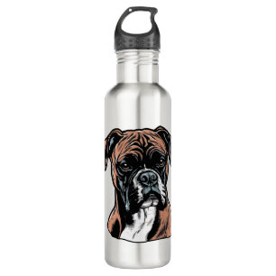 Boxer Buddy Humour Protective Edelstahlflasche