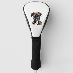 Boxer Buddy Humour Protective Golf Headcover