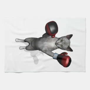 Boxer Cat Geschirrtuch