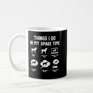 Boxer-Dinge spare Time Funny Dog Mama Vater Kaffeetasse