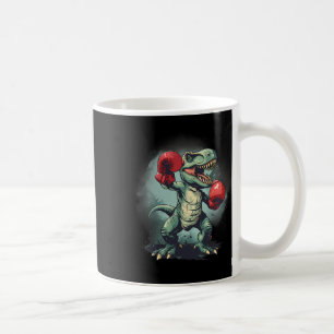 Boxer Dinosaur Boxing Dino Kickboxing T-rex Boxing Kaffeetasse