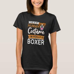 Boxer Dog Apparel Halloween Boxer Dog für Kinder T-Shirt