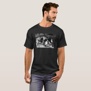 Boxer Dog auf Windows Mens cn T - Shirt