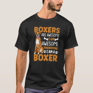 Boxer Dog Bekleidung Boxer Dog für Männer und Frau T-Shirt