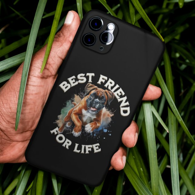 Boxer Dog Best Friend for Life Case-Mate iPhone Hülle (Von Creator hochgeladen)