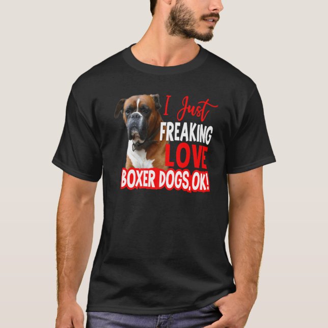 Boxer Dog Boxer Dog T-Shirt (Vorderseite)