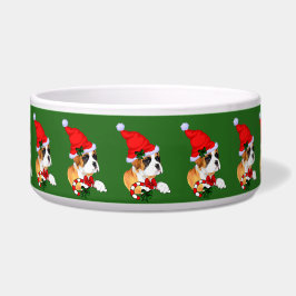 Boxer Dog Christmas Bowl Napf