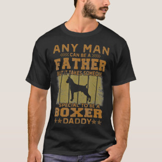Boxer Dog Daddy Geschenk für Männer T-Shirt