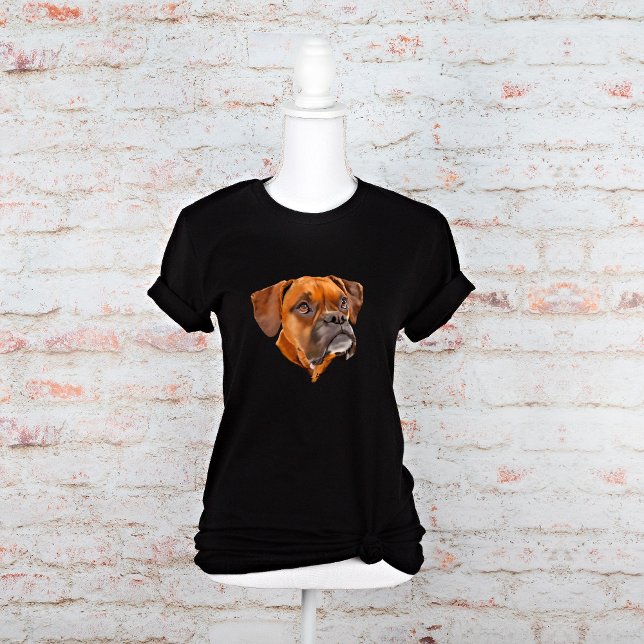 Boxer Dog Face Graphic T-Shirt (Von Creator hochgeladen)