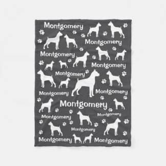 Boxer Dog Fleece Blanket - Gemütliches Geschenk fü