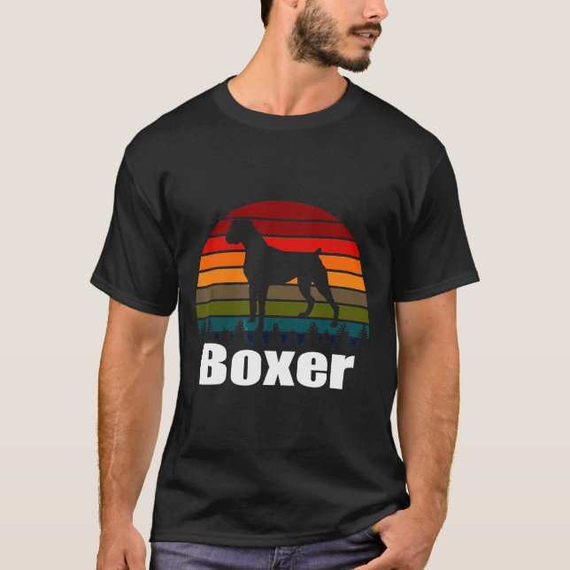 Boxer Dog Fun I Boxer Hunde T-Shirt (Vorderseite)