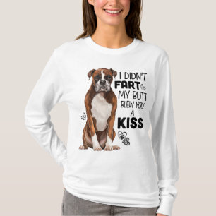 Boxer dog Funny für Hunde Mama, Hund Vater, Hund L T-Shirt