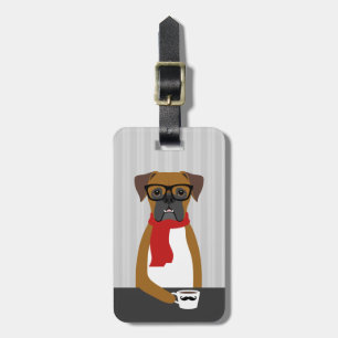 Boxer Dog Gepäckanhänger