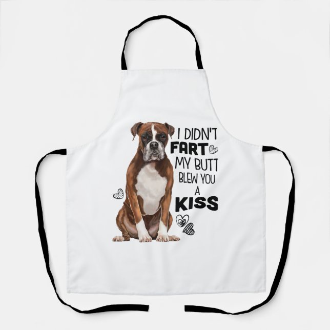 Boxer Dog Geschenke Schürze (Vorderseite)