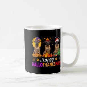 Boxer Dog Halloween Hallothanksmas Kaffeetasse